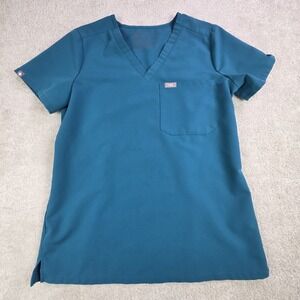 Figs Catarina One Pocket Women's Scrub Top Size‎ XS V Neck Medical